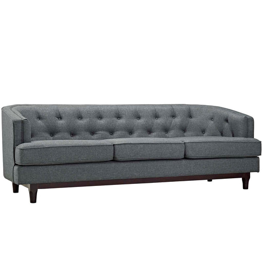 Coast Upholstered Fabric Sofa - alternate angle view