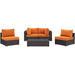 Convene 5 Piece Outdoor Patio Sectional Set by Modway - view 20