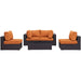 Convene 5 Piece Outdoor Patio Sectional Set by Modway - view 24