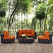 Convene 5 Piece Outdoor Patio Sectional Set by Modway - view 19