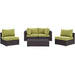 Convene 5 Piece Outdoor Patio Sectional Set by Modway - view 28