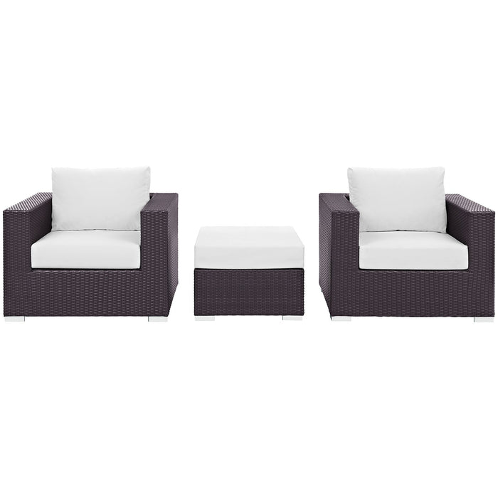 Convene 3 Piece Outdoor Patio Sofa Set