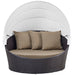 Convene Canopy Outdoor Patio Daybed - in lifestyle setting
