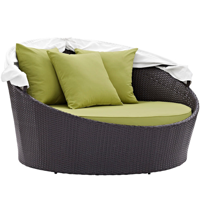 Convene Canopy Outdoor Patio Daybed - view 7