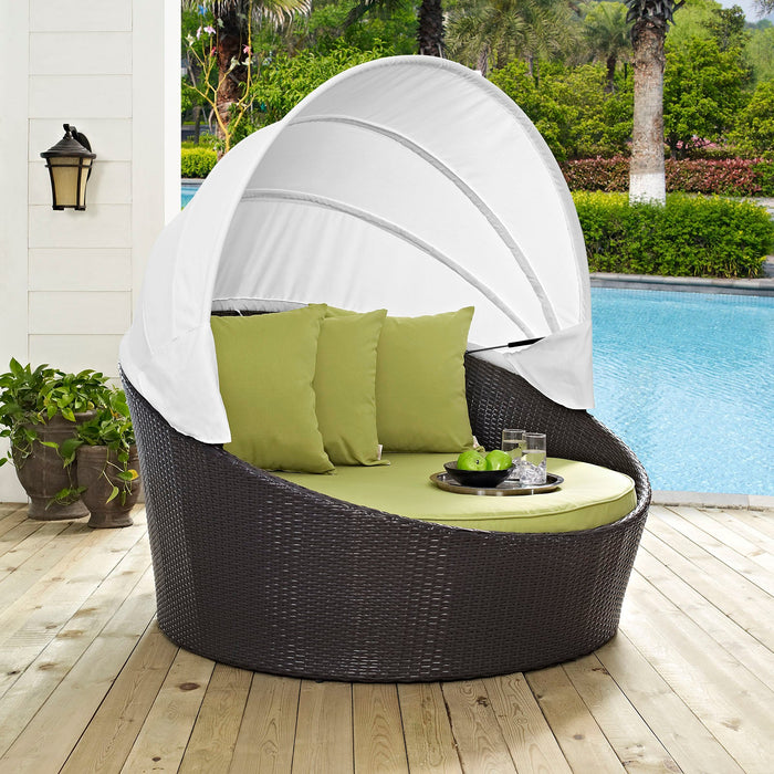 Convene Canopy Outdoor Patio Daybed - view 5