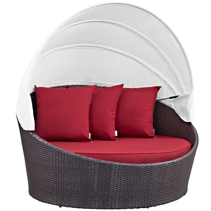 Convene Canopy Outdoor Patio Daybed - view 10