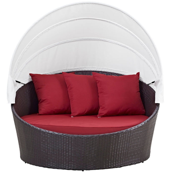 Convene Canopy Outdoor Patio Daybed - view 12
