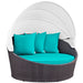 Convene Canopy Outdoor Patio Daybed - view 14