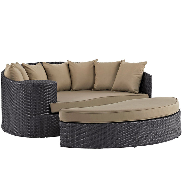 Convene Outdoor Patio Daybed - alternate angle view