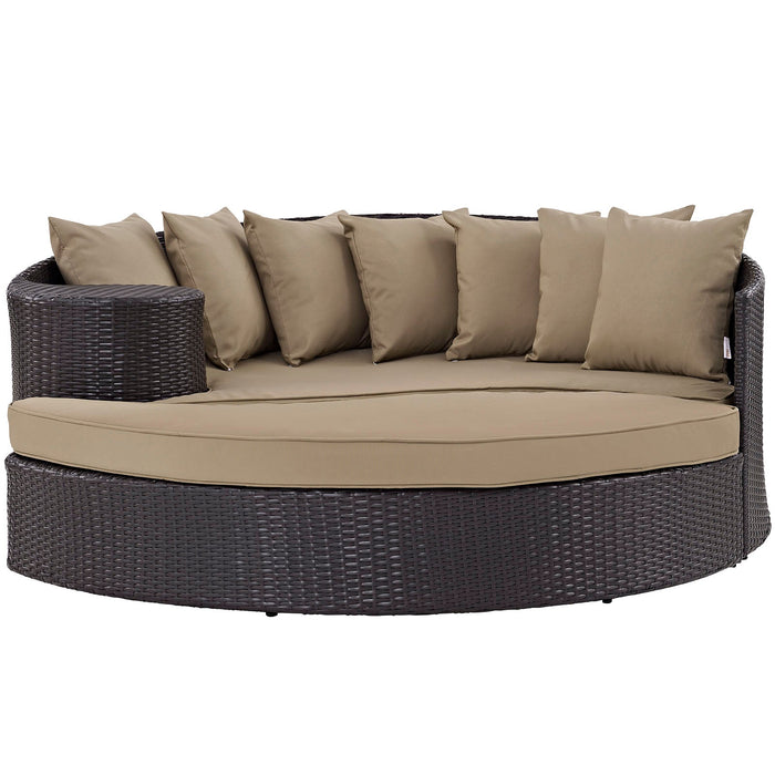 Convene Outdoor Patio Daybed - in lifestyle setting