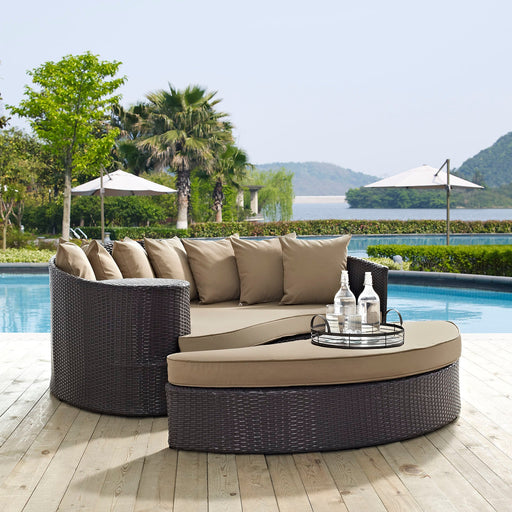 Convene Outdoor Patio Daybed - Modway \outdoor\chaise lounges
