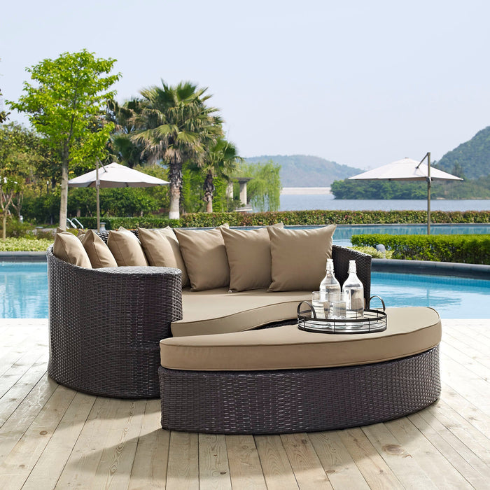 Convene Outdoor Patio Daybed - Modway \outdoor\chaise lounges