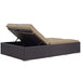Convene Double Outdoor Patio Chaise - detail close-up