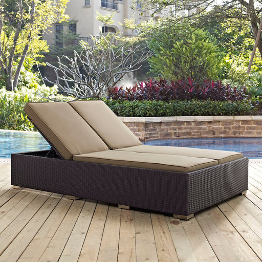 Convene Double Outdoor Patio Chaise - Modway \outdoor\chaise lounges