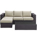 Convene 3 Piece Outdoor Patio Sofa Set - view 6