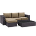 Convene 3 Piece Outdoor Patio Sofa Set - view 10