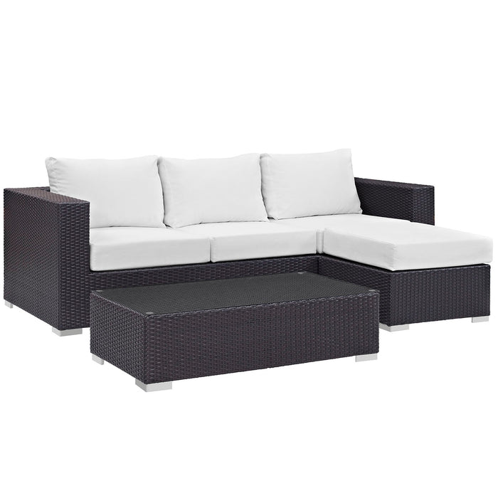 Convene 3 Piece Outdoor Patio Sofa Set - view 44