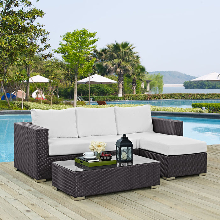 Convene 3 Piece Outdoor Patio Sofa Set - view 43
