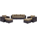 Convene 7 Piece Outdoor Patio Sectional Set by Modway - view 16