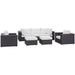 Convene 7 Piece Outdoor Patio Sectional Set by Modway - view 26