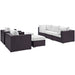 Convene 7 Piece Outdoor Patio Sectional Set by Modway - view 27