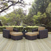 Convene 5 Piece Outdoor Patio Sectional Set - view 8