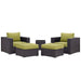 Convene 5 Piece Outdoor Patio Sectional Set - view 16