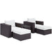 Convene 5 Piece Outdoor Patio Sectional Set - view 36
