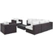 Convene 8 Piece Outdoor Patio Sectional Set by Modway - view 27