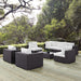 Convene 8 Piece Outdoor Patio Sectional Set by Modway - view 25