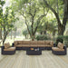 Convene 8 Piece Outdoor Patio Sectional Set by Modway - feature highlight