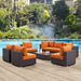 Convene 8 Piece Outdoor Patio Sectional Set by Modway - view 19