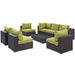 Convene 8 Piece Outdoor Patio Sectional Set by Modway - view 26