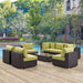 Convene 8 Piece Outdoor Patio Sectional Set by Modway - view 25