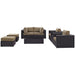 Convene 8 Piece Outdoor Patio Sectional Set by Modway - view 20
