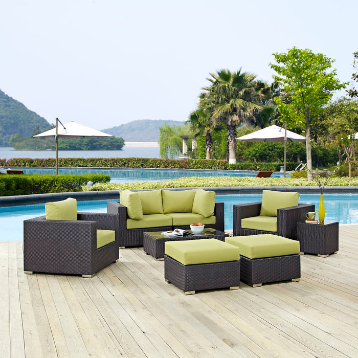 Convene 8 Piece Outdoor Patio Sectional Set by Modway - view 21