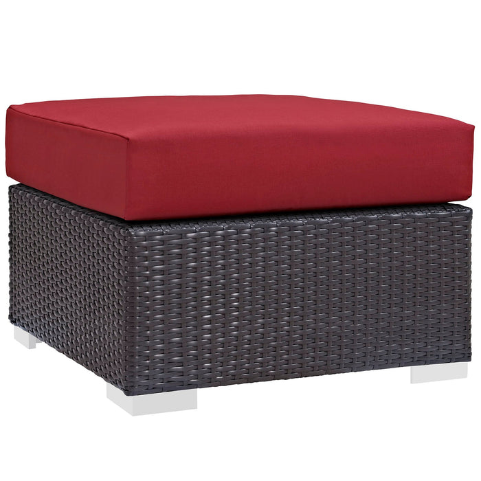 Convene 8 Piece Outdoor Patio Sectional Set outdoor patio furniture set dimensions and measurements