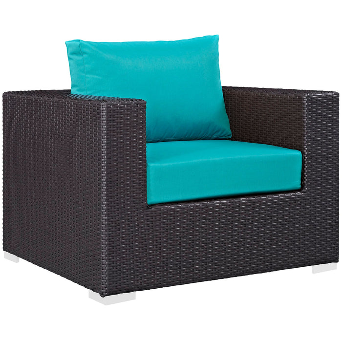 Convene 8 Piece Outdoor Patio Sectional Set outdoor patio furniture set dimensions and measurements