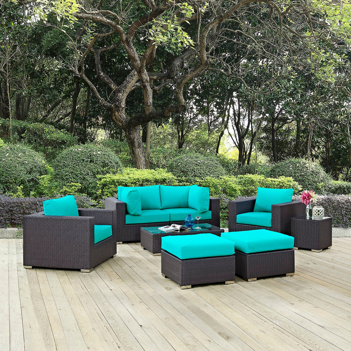 Convene 8 Piece Outdoor Patio Sectional Set outdoor patio furniture set