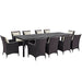 Convene 11 Piece Outdoor Dining Set by Modway - view 16