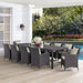 Convene 11 Piece Outdoor Dining Set by Modway - product label