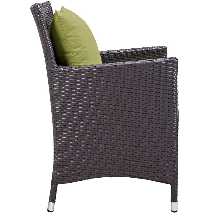 Convene 11 Piece Outdoor Dining Set by Modway - control panel detail