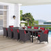 Convene 11 Piece Outdoor Dining Set by Modway - view 22