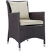 Convene 11 Piece Outdoor Dining Set by Modway - top view