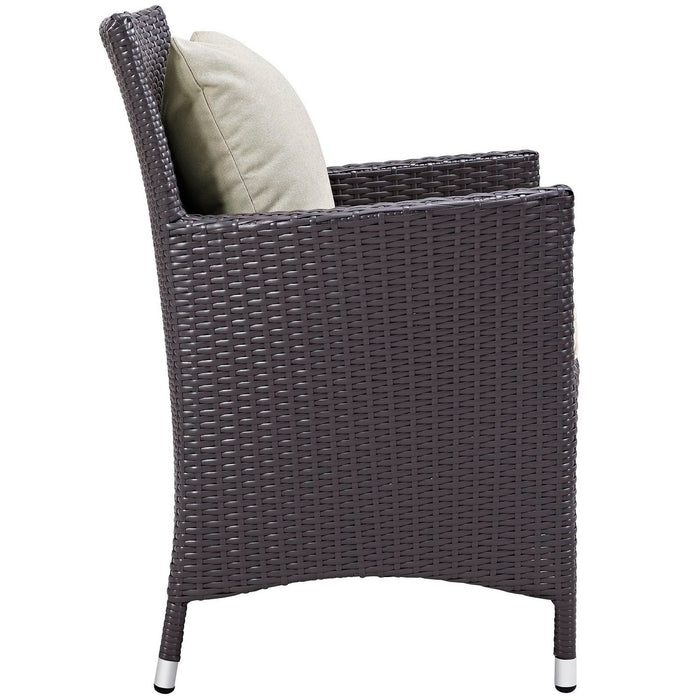 Convene 11 Piece Outdoor Dining Set by Modway - control panel detail
