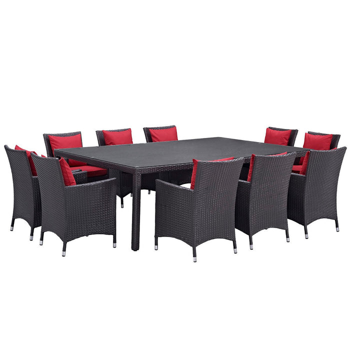 Convene 11 Piece Outdoor Dining Set by Modway - view 23