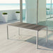 Shore Outdoor Patio Aluminum Dining Table - Modway \outdoor\dining tables