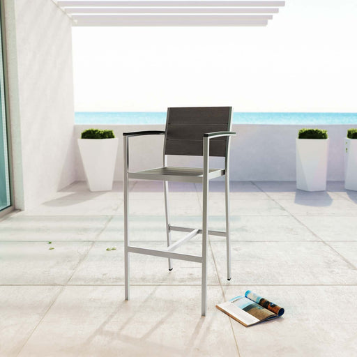 Shore Outdoor Patio Aluminum Bar Stool - Modway \outdoor\bar stools