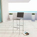 Shore Outdoor Patio Aluminum Armless Bar Stool - Modway \outdoor\bar stools