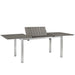 Shore Outdoor Patio Wood Dining Table - in lifestyle setting